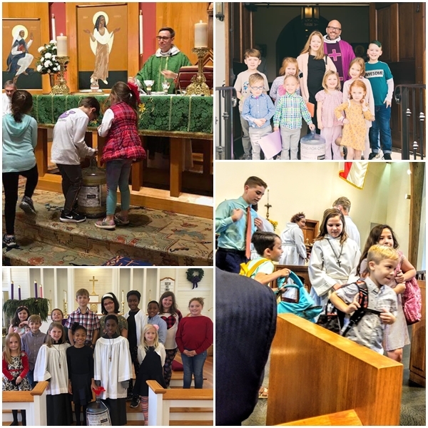 Coins for Christ Raised Joy and $2,207 for United Thanks Offering (UTO)