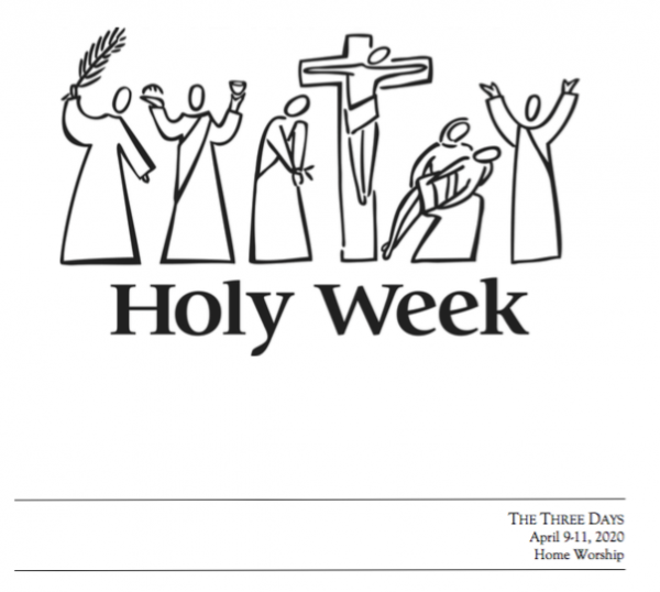 Holy Three Days (Triduum) Home Worship Booklet for Individuals and Families